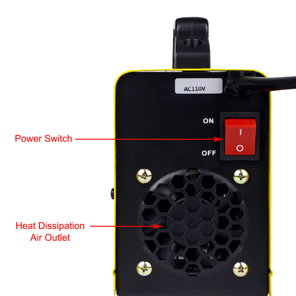 225AMP 110V Mini Electric Welding Machine DC Inverter IGBT ARC MMA Stick Welder