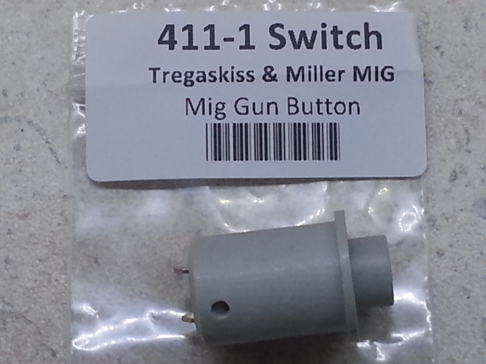 411-1 Mig Gun Switch Button Fits Tregaskiss Miller Bernard 411-11-70 Rev C