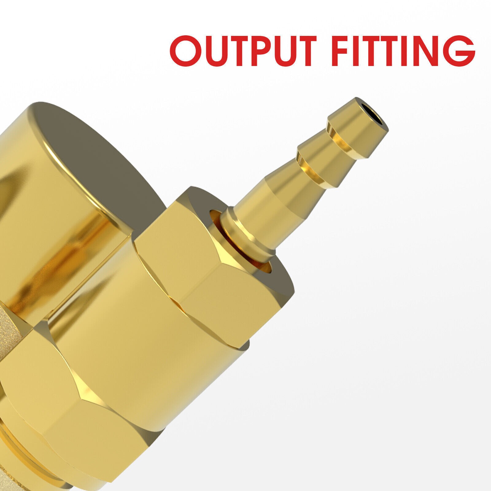 CO2 Argon Flow Meter Gas Regulator Gauge with Gas Hose Mig Tig Welding + Hose