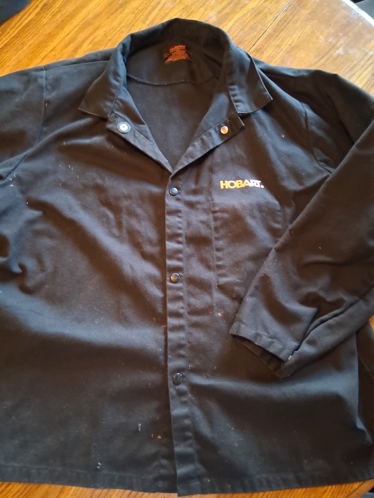Hobart Flame Resistant Welding Jacket Mens 2XL FR Cotton Work Shop Safety Coat
