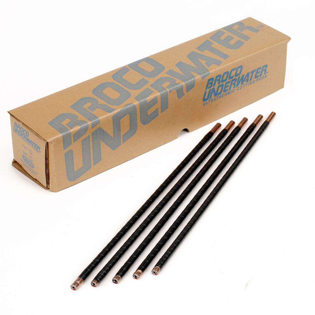 BROCO UW/3818-50 3/8″x18″ UNDERWATER ULTRATHERMIC CUTTING RODS PLUS
