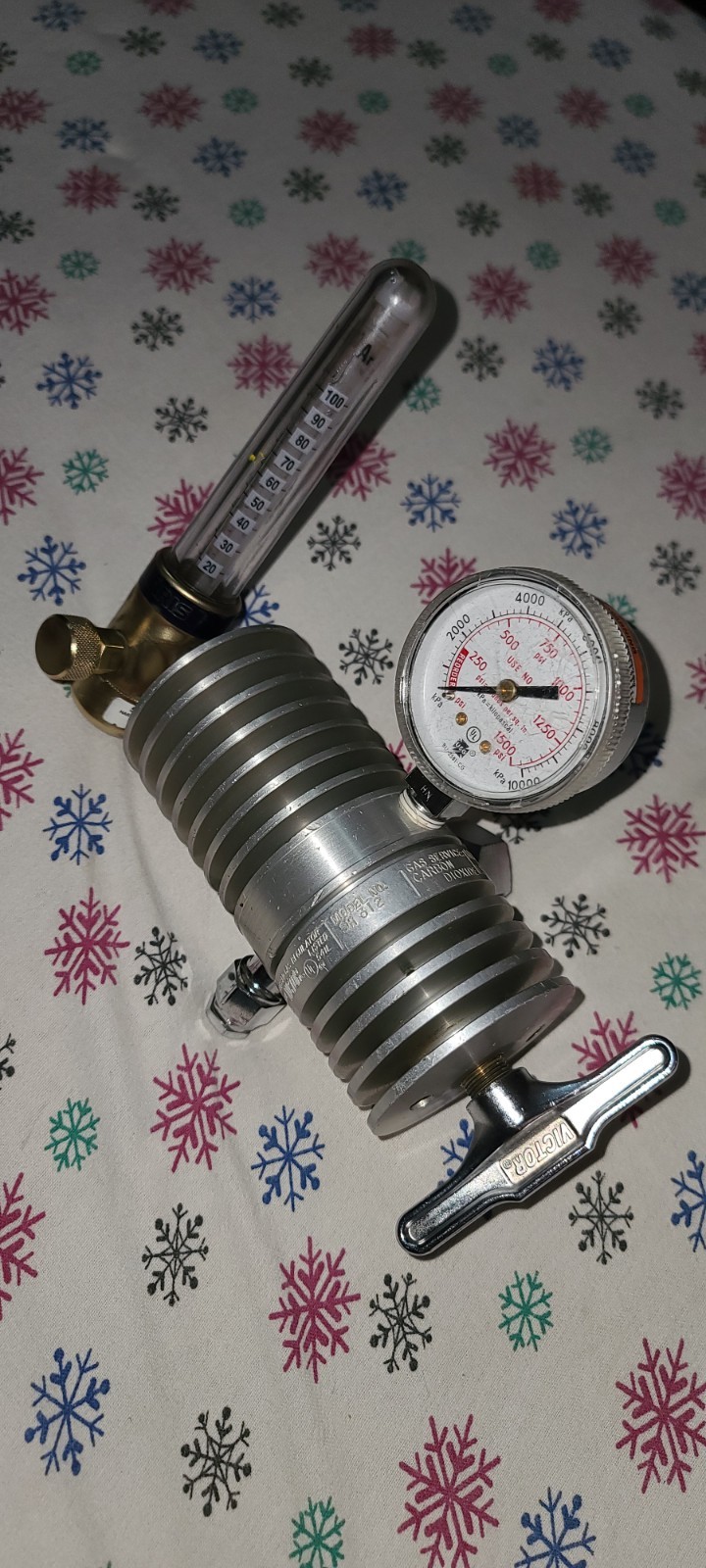 Victor® SR312 High Capacity,mig,tig Welding Flowmeter CO2 Regulator,harris Meter