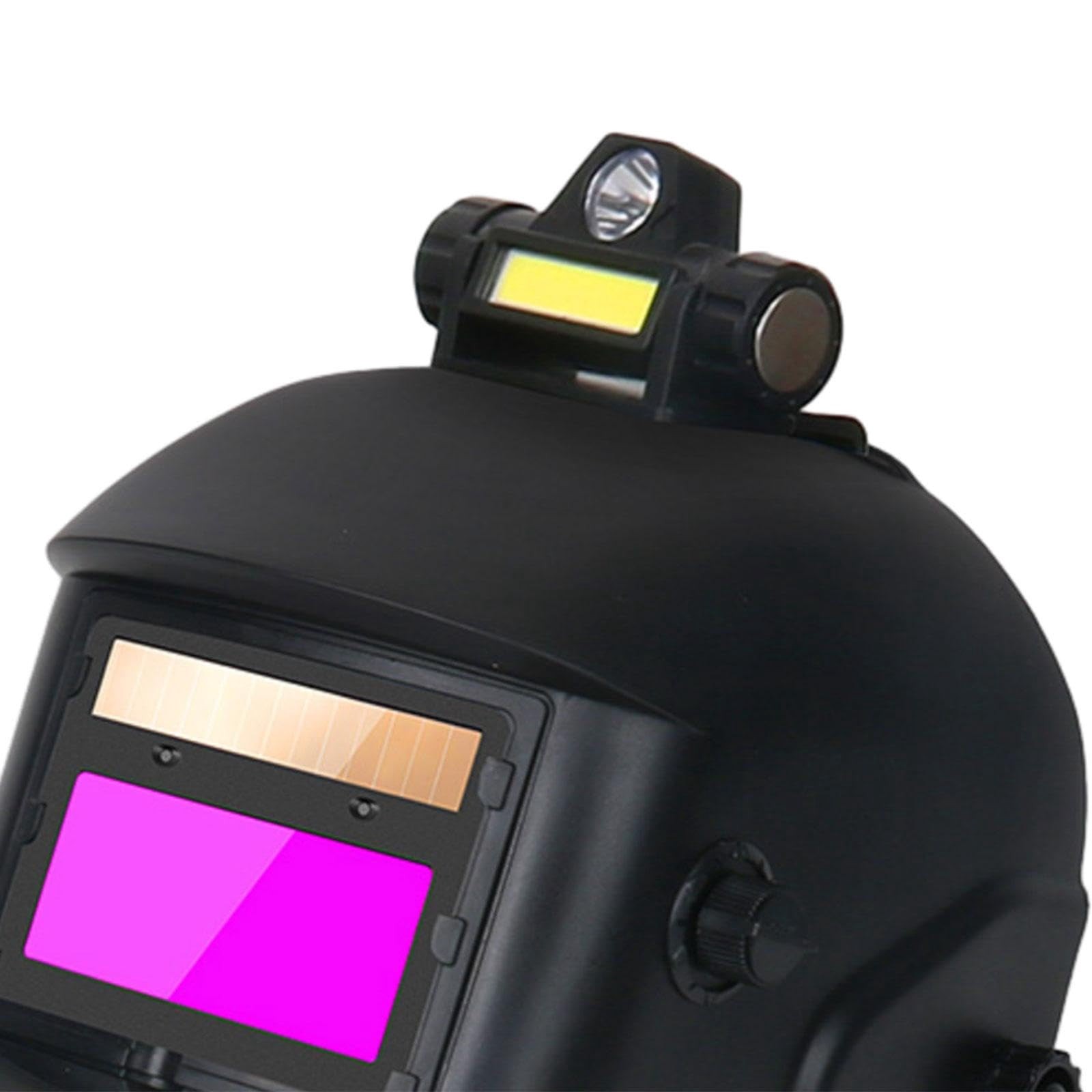 Solar Powered Auto Darkening Welding Helmet 0.01ms Response Time, Adjustabled