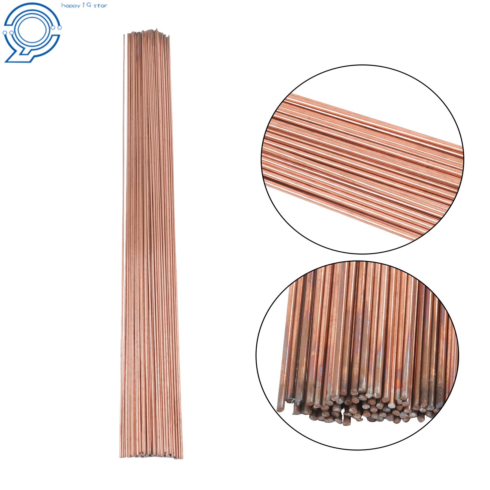 1/8 Inch x 36 Inch TIG ER70S-2 Carbon Steel Welding Rods 10 lbs Electrodes