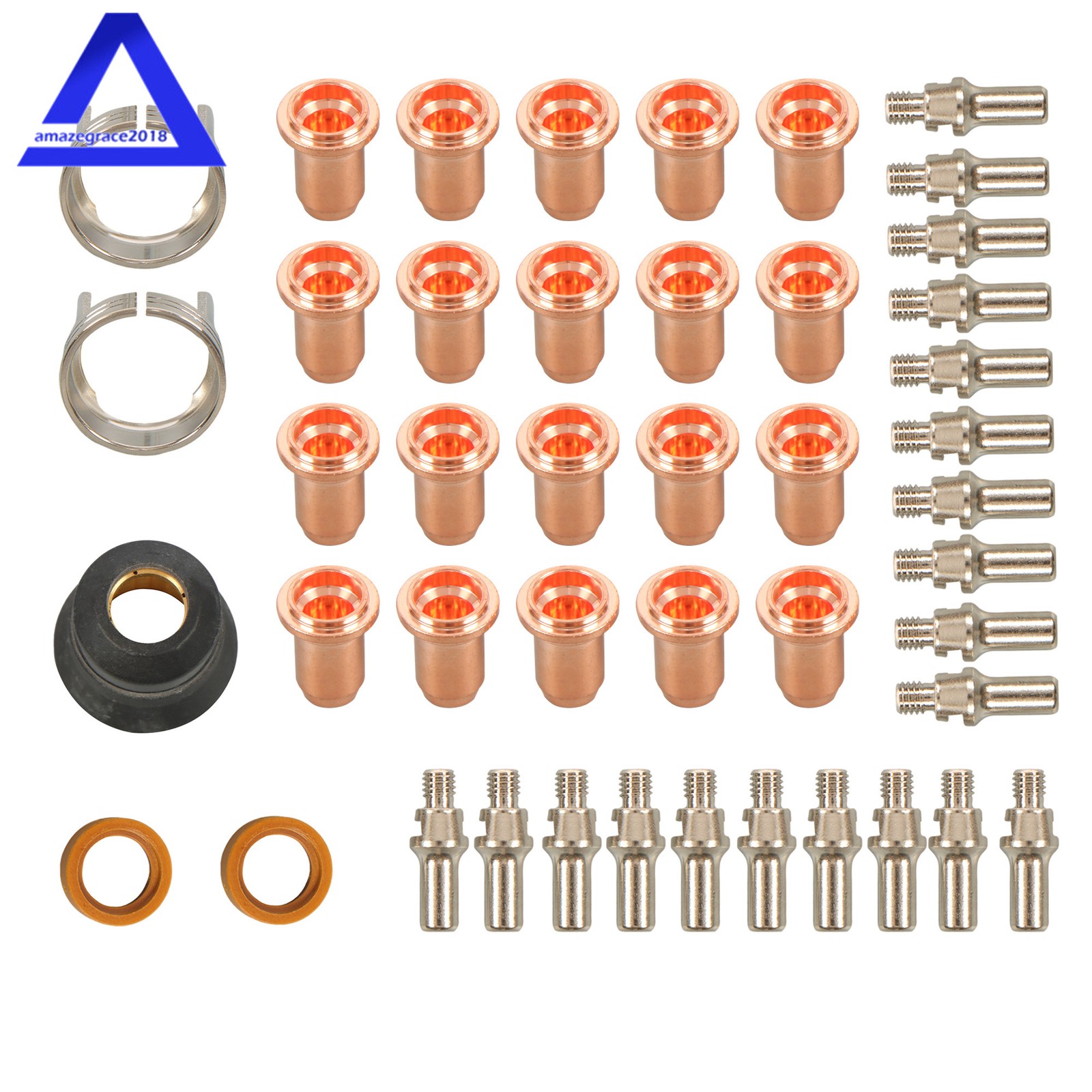 IPT40 IPT60 45 Pack Plasma Cutting Torch Tip Electrode Consumables for CUT65DS