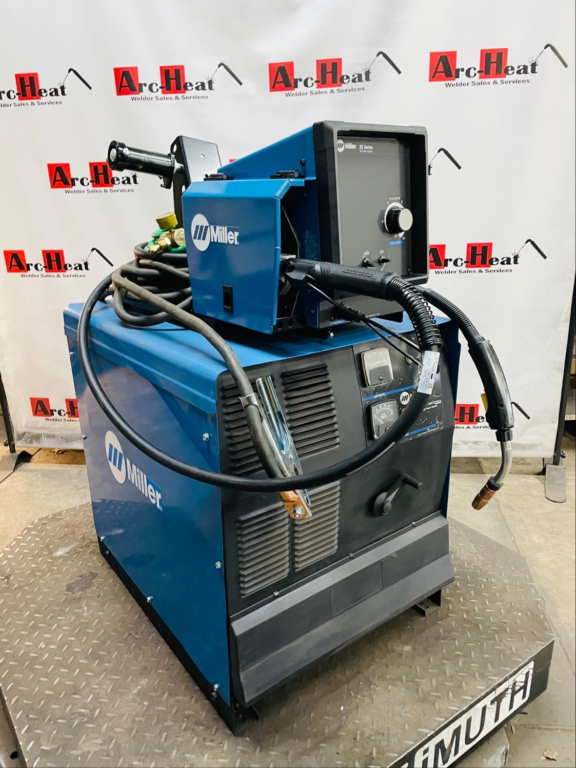Miller CP-302 & NEW 20 Series Feeder MIG Welder