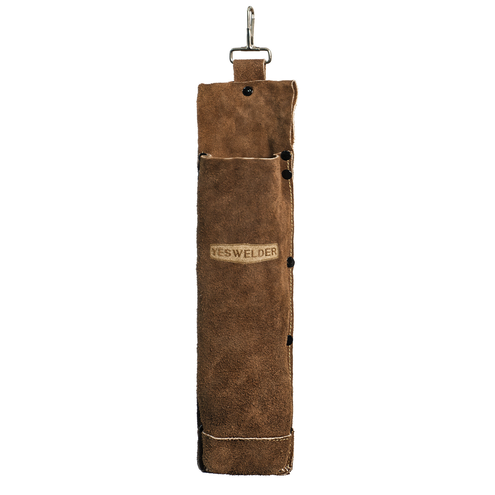 YESWELDER Flame Retardant Leather Welding Rod Holder – Wearable Electrode Bag