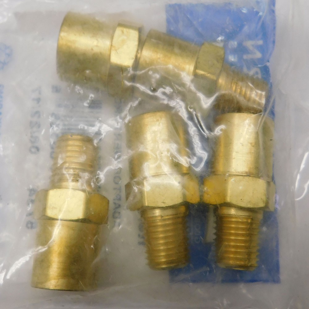 (Lot Of 25) NEW Western Enterprises AW-15A 1/4″ Male x “B” 5/8″ Female Adapters