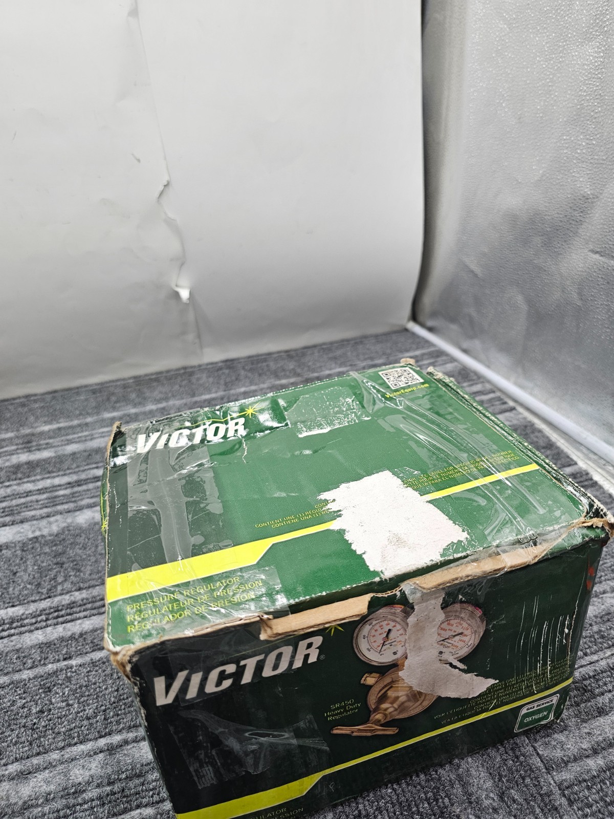 Victor SR450D-540 0781-0527 Oxygen Regulator Heavy Duty SR450 Gas Service