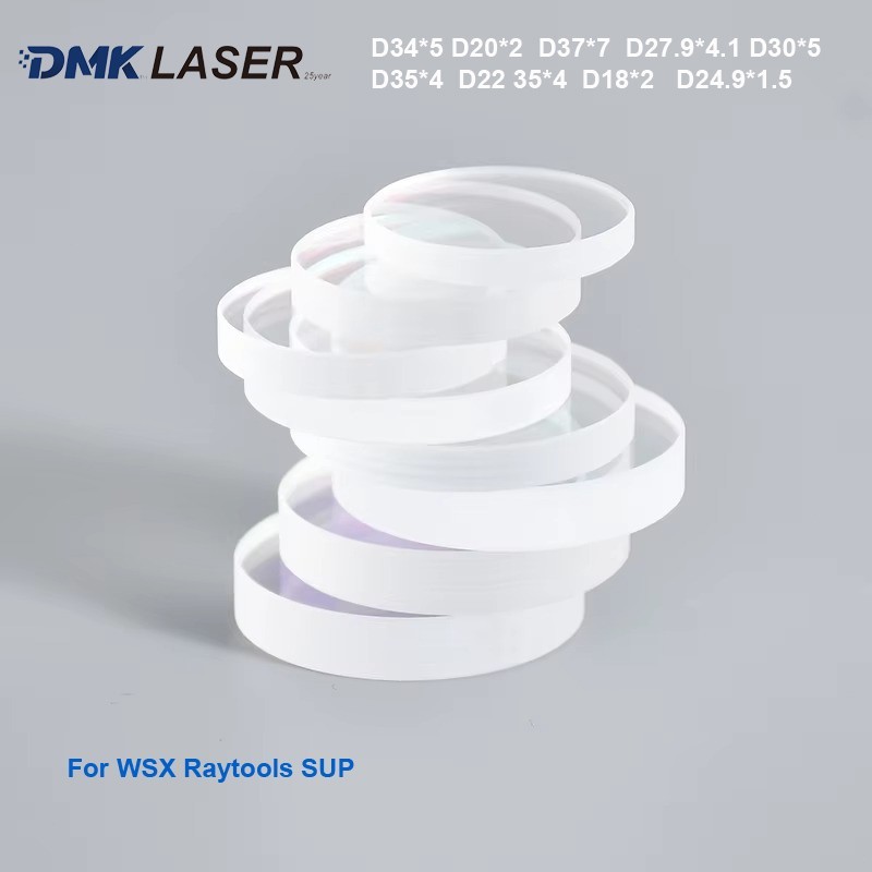 10PCS Laser Lens 37×7 27.9×4.1 Protective Windows for Raytools Precitec WSX New