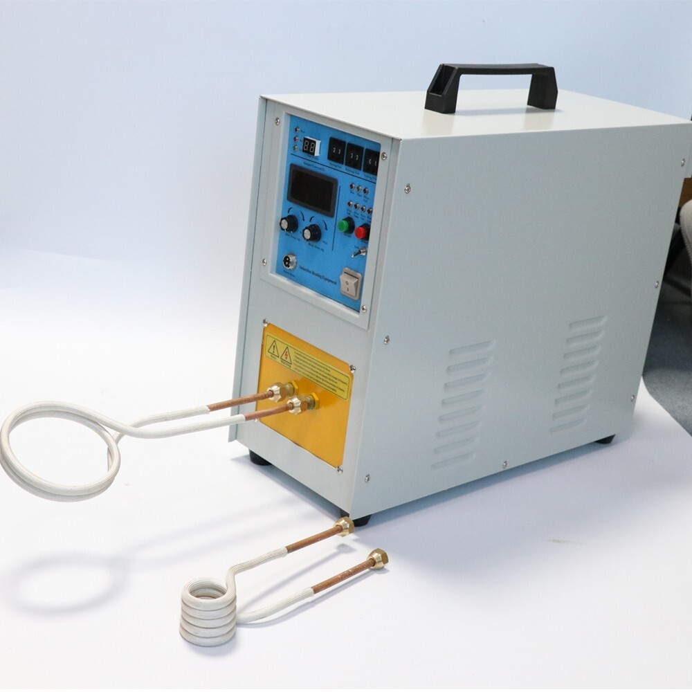 15KW Single Phase High Frequency Induction Heater Furnace Melting 30-100KHz 220V