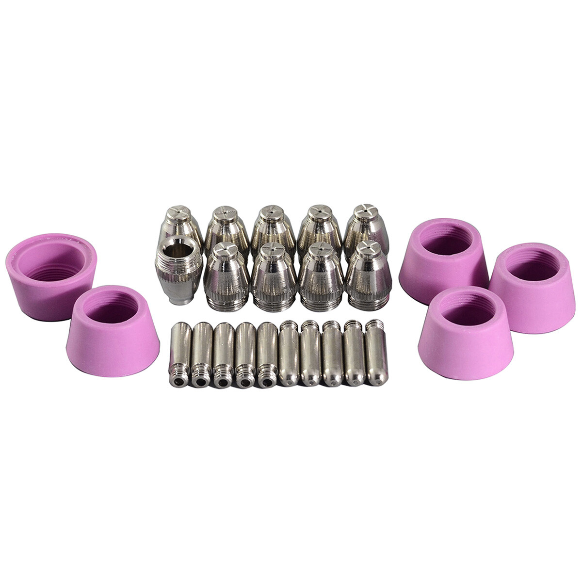 SG-55 AG-60 Plasma Cutter Torch Consumable Nozzle Tip 1.0mm 50A CUT 50 60 25pcs