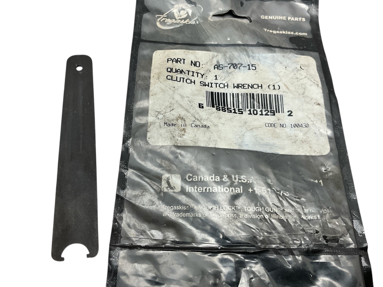 (1 PC) Tregaskiss AS-707-15 Clutch Switch Wrench OEM