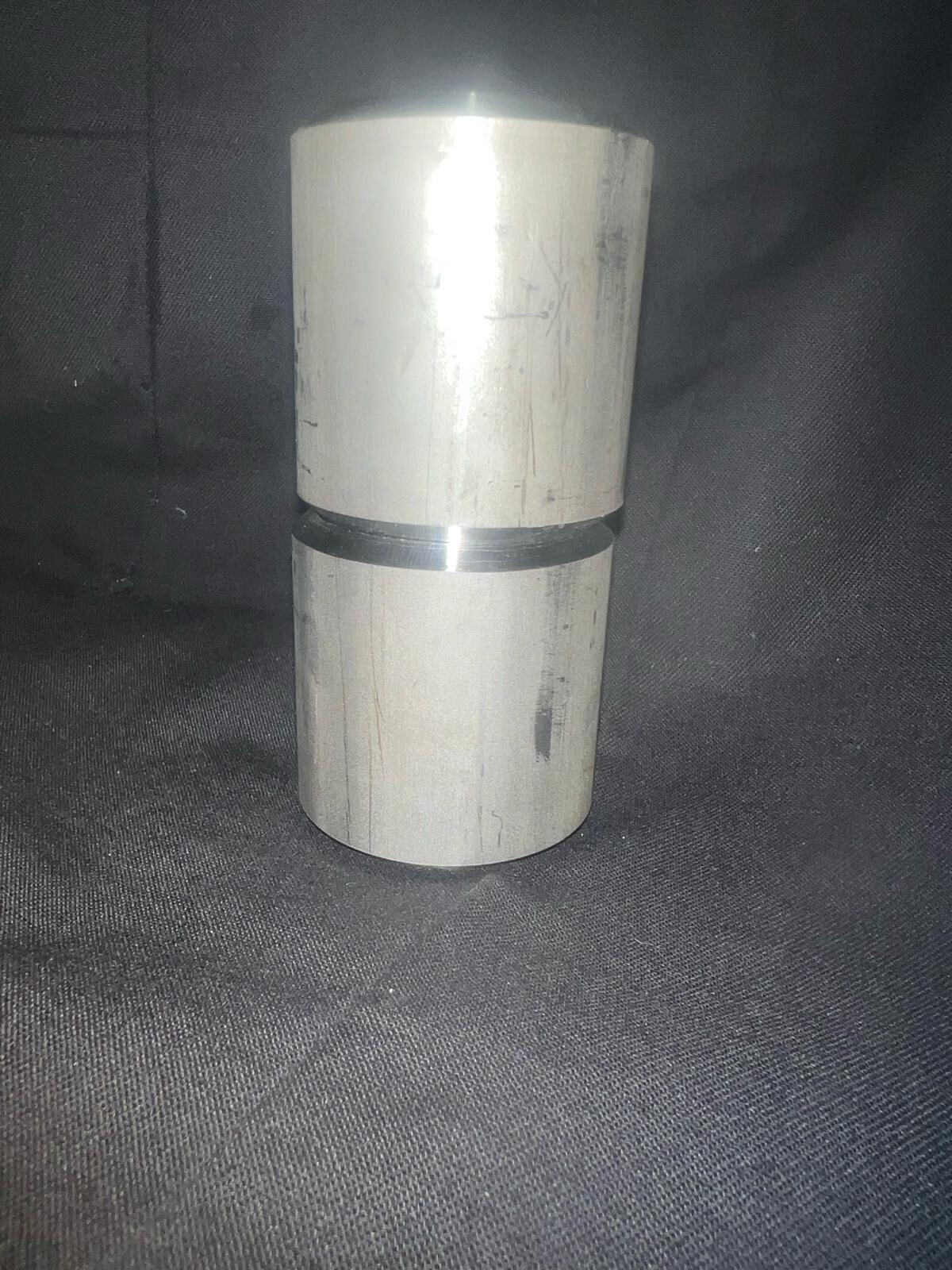 304 Stainless Steel Welding practice pipe COUPONn 1.5″ID x 2″ x sch40s 2PAIRS