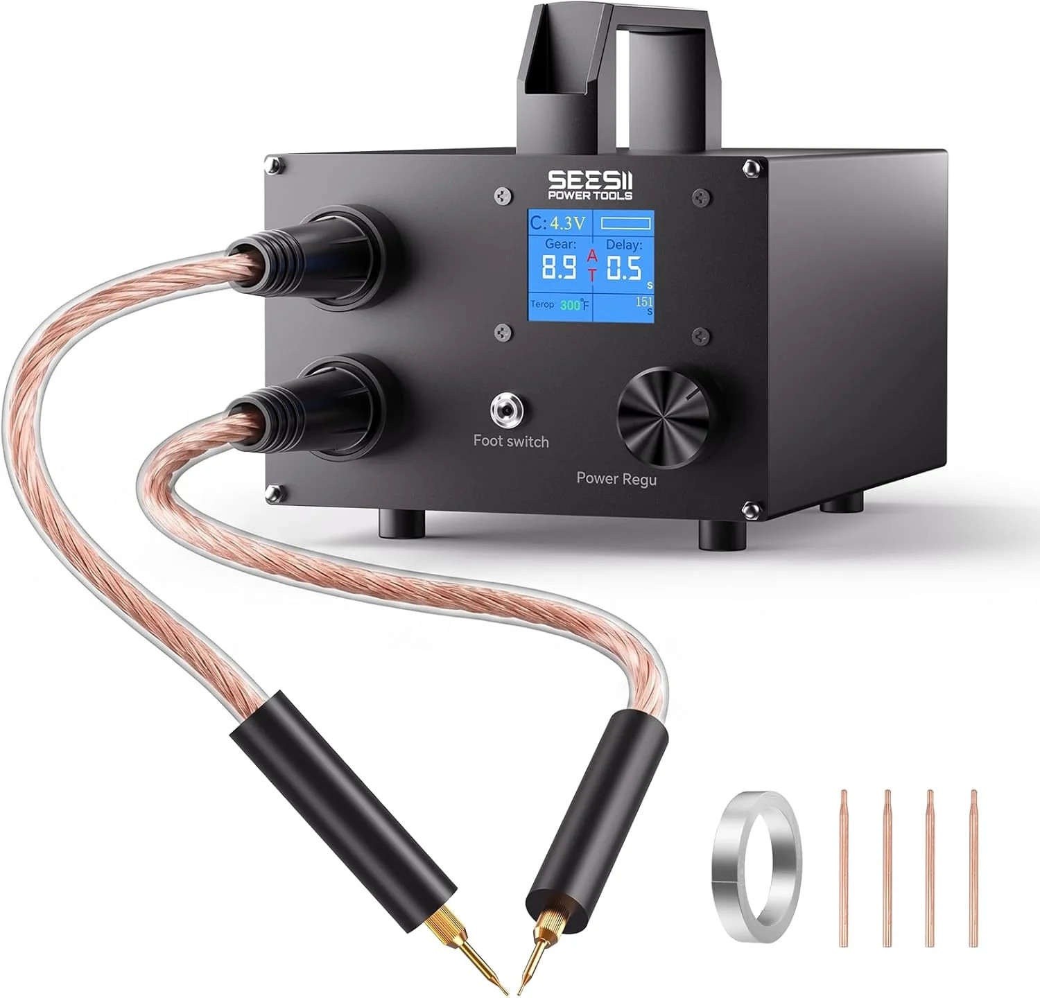 10KW Capacitive Battery Spot Welder: 12V Power Supply Available, Spot Welding Ma