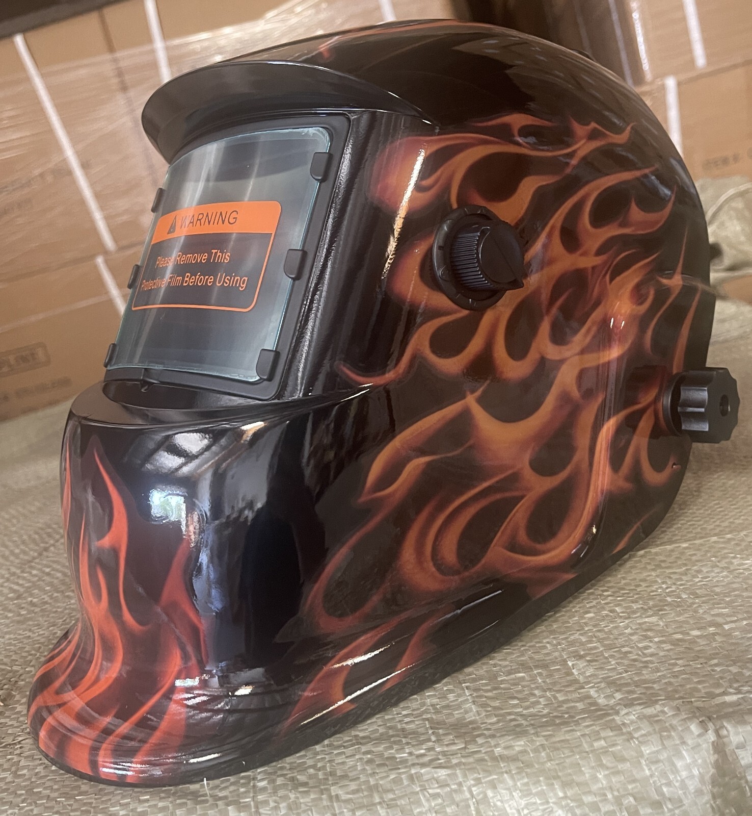 RDFW true color Auto Darkening Welding Helmet Arc Tig Mig Mask Grinding Welder