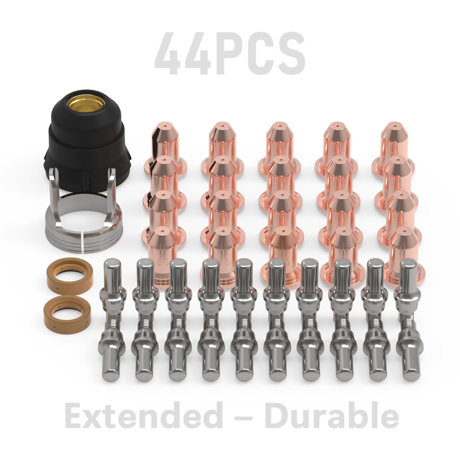 IPT40 Plasma Cutting Torch Tip Electrode Consumables for YESWELDER CUT65DS