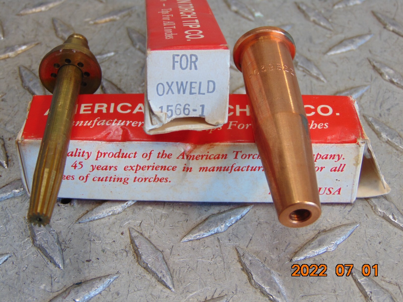 AMERICAN TORCH TIP 1566-1 COMPLETE CUTTING TIP SIZE 1