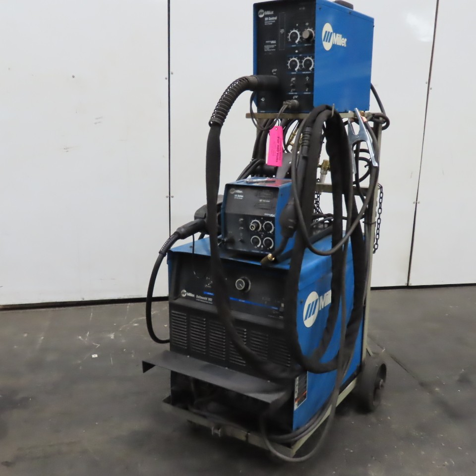 Miller Deltaweld 302 500A MIG Aluminum XR Extended Reach Wire Welder Package