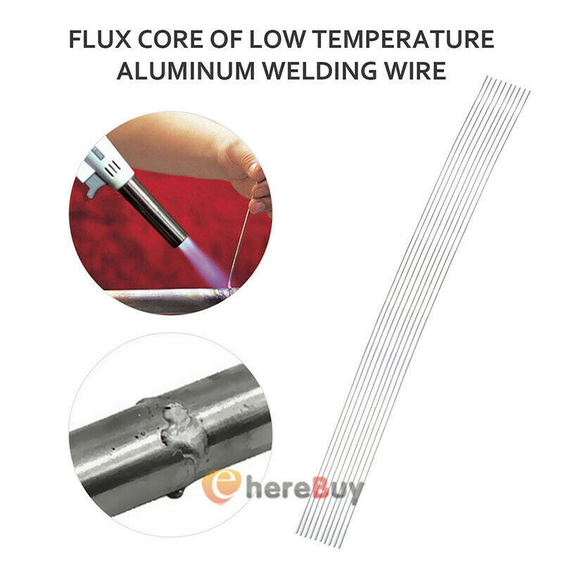 20-100PCS Aluminum Brazing Solution Welding Flux-Cored Rods Low Temperature Wire