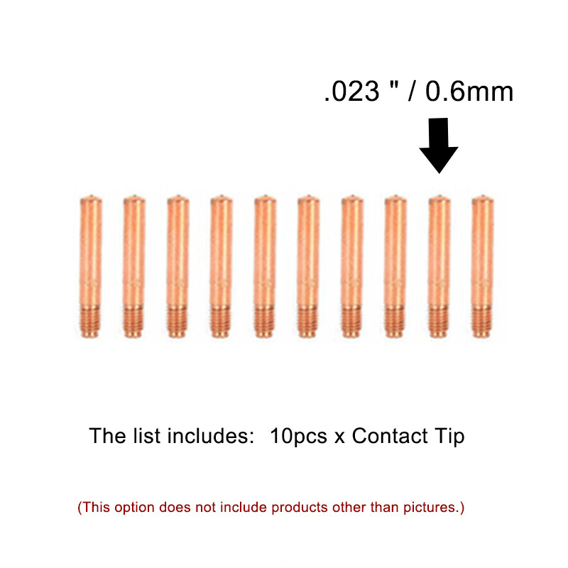 For SNAP-ON FM140 YA212 YA204 TWECO Style Mig Welder Contact tip .023 0.6mm
