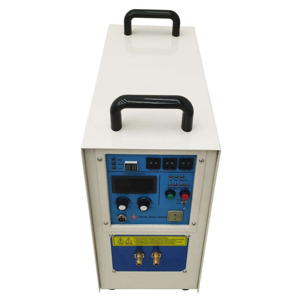 220V 15KW Single Style High Frequency Induction Heating Furnace Machine Water…
