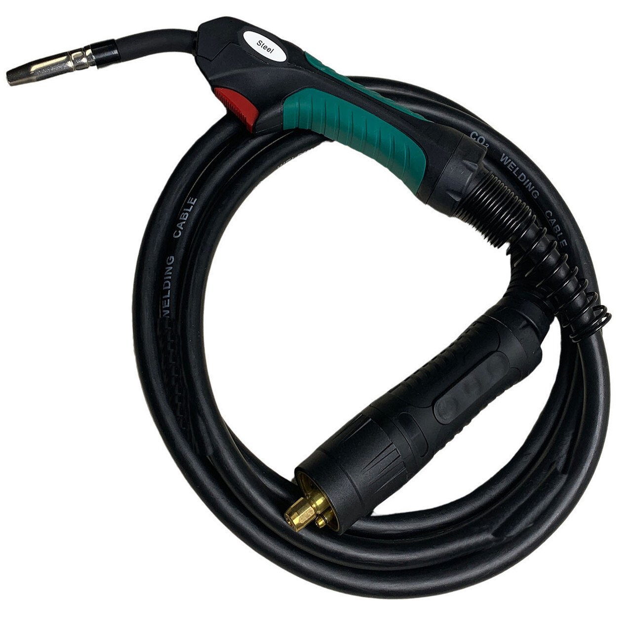 Green Handle Steel MIG Gun-Torch Assembly – Works With Prospot