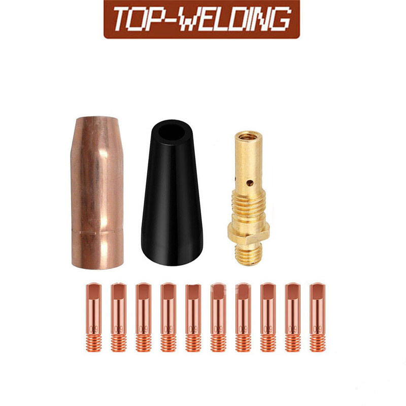 MIG Gun Parts Kit Fit Lincoln Magnum 100L Tweco Mini/#1 Tip Diffuer KP2040-1