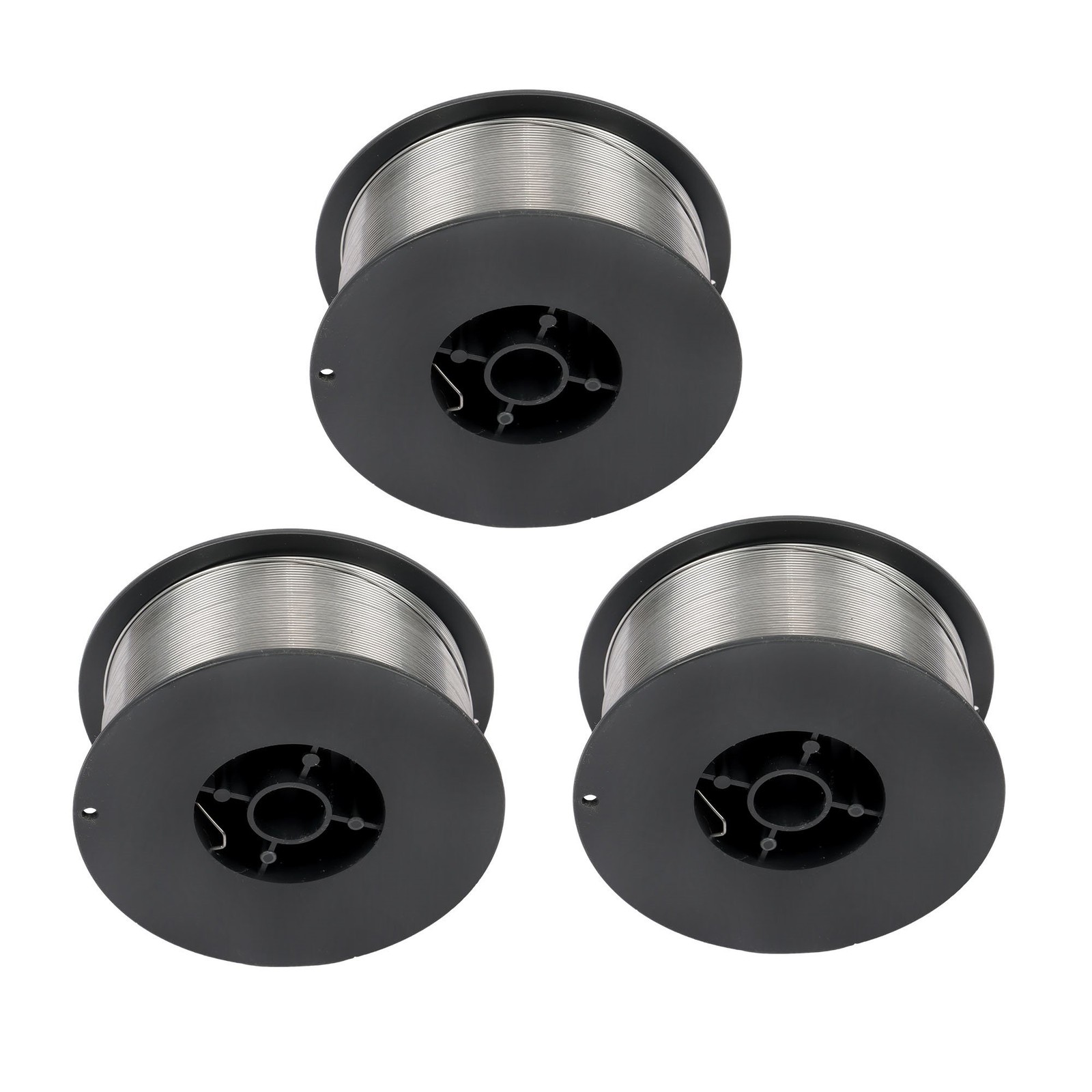 (3 x 2-Lb Spools) E71T-GS .035″ (0.9mm) Flux Core Welding Wire Mild Carbon Steel