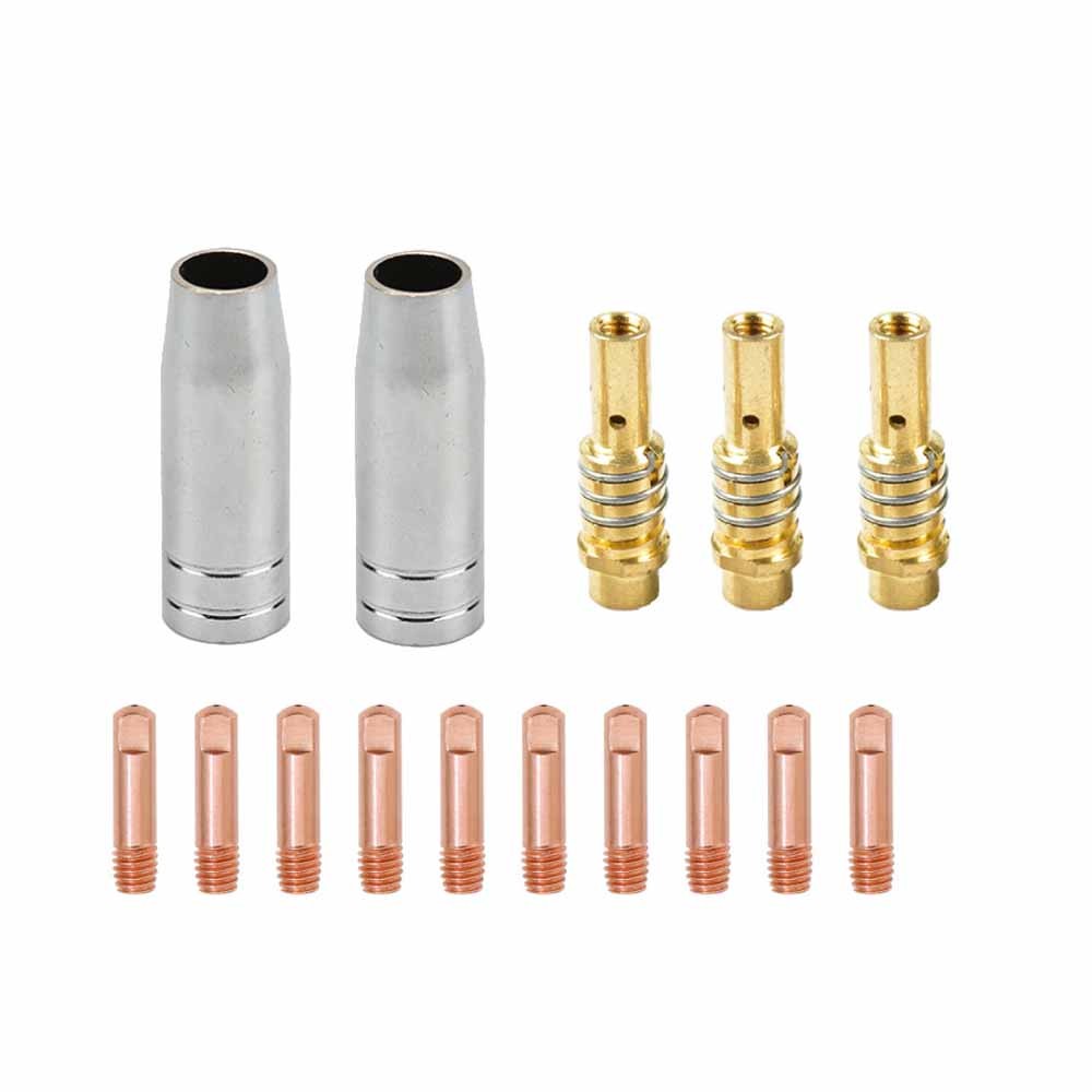 Tip Nozzle Parts fits Vulcan OmniPro 220 MIGMax 140 215 63616 63617 Welder,15PK
