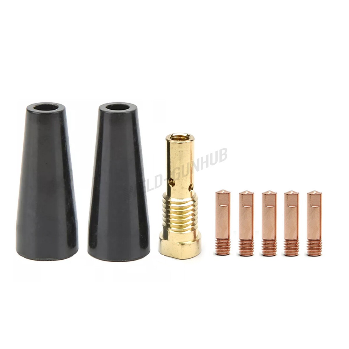 8pcs Mig Gun Nozzle Tip Kis fit Chicago Electric 68887 90A Flux Wire Feed Welder