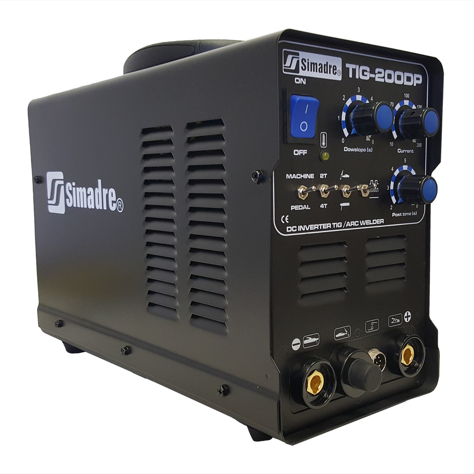 TIG MMA ARC PULSE SIMADRE TIG200DP 200A 110/220V DC WELDING MACHINE NEW