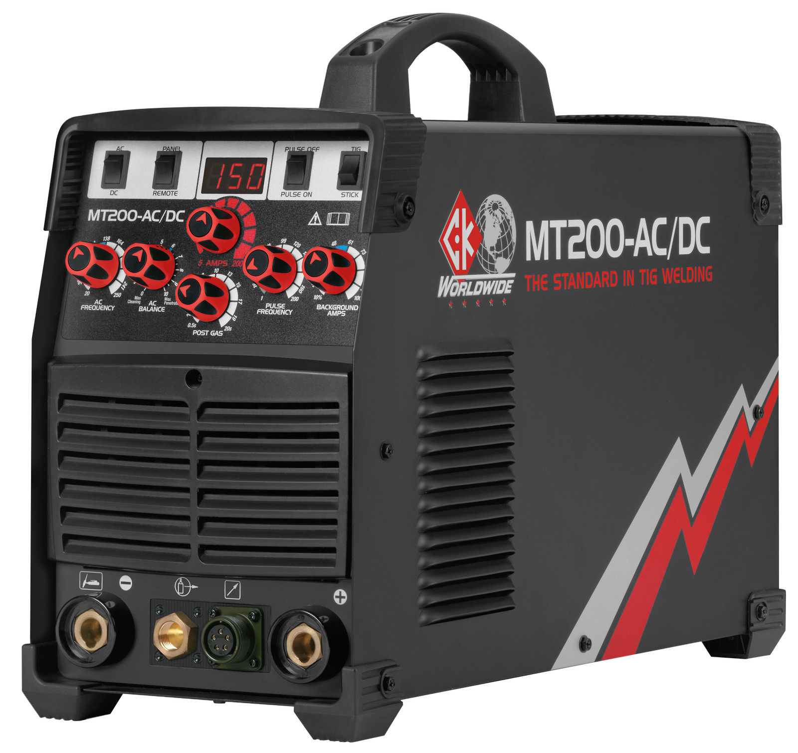 CK Worldwide MT200 AC/DC TIG Welding Machine With Flex Head