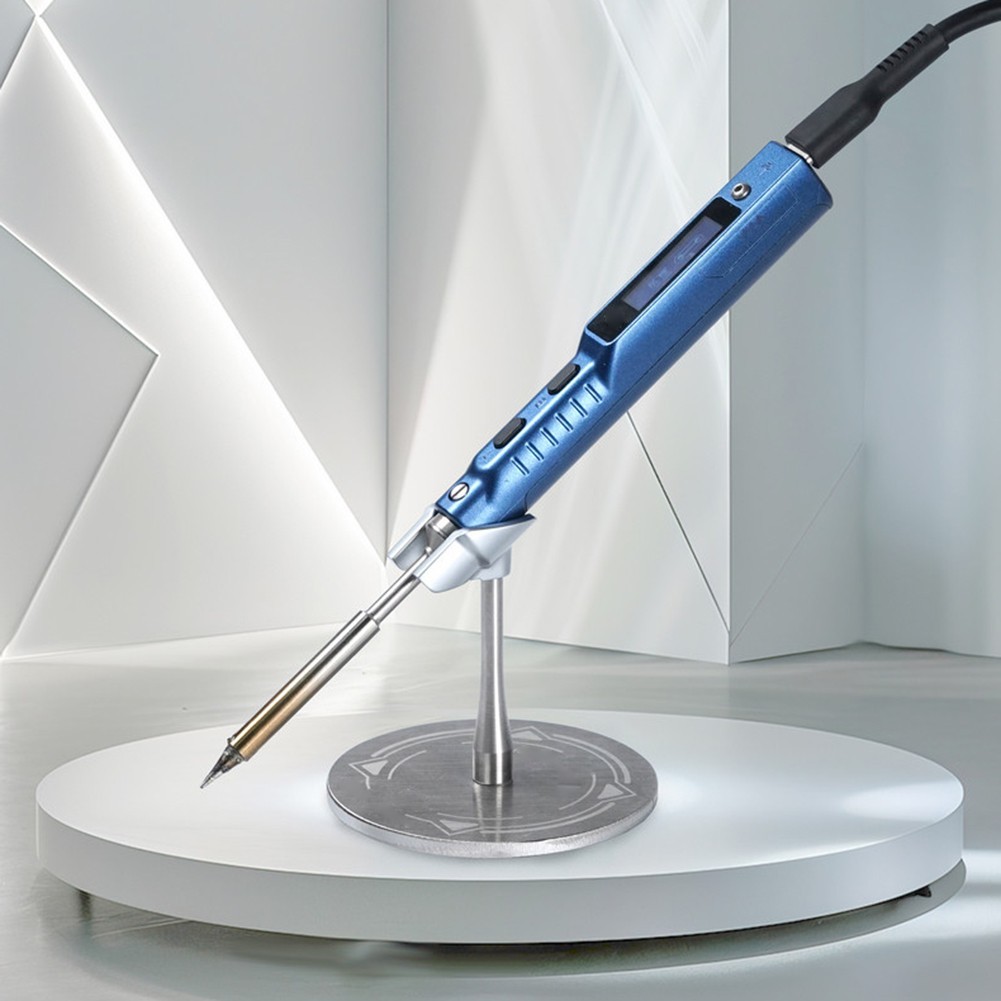 Soldering Iron Stand Portable Holder For Travel Repair Anti-slip Rubber Pads