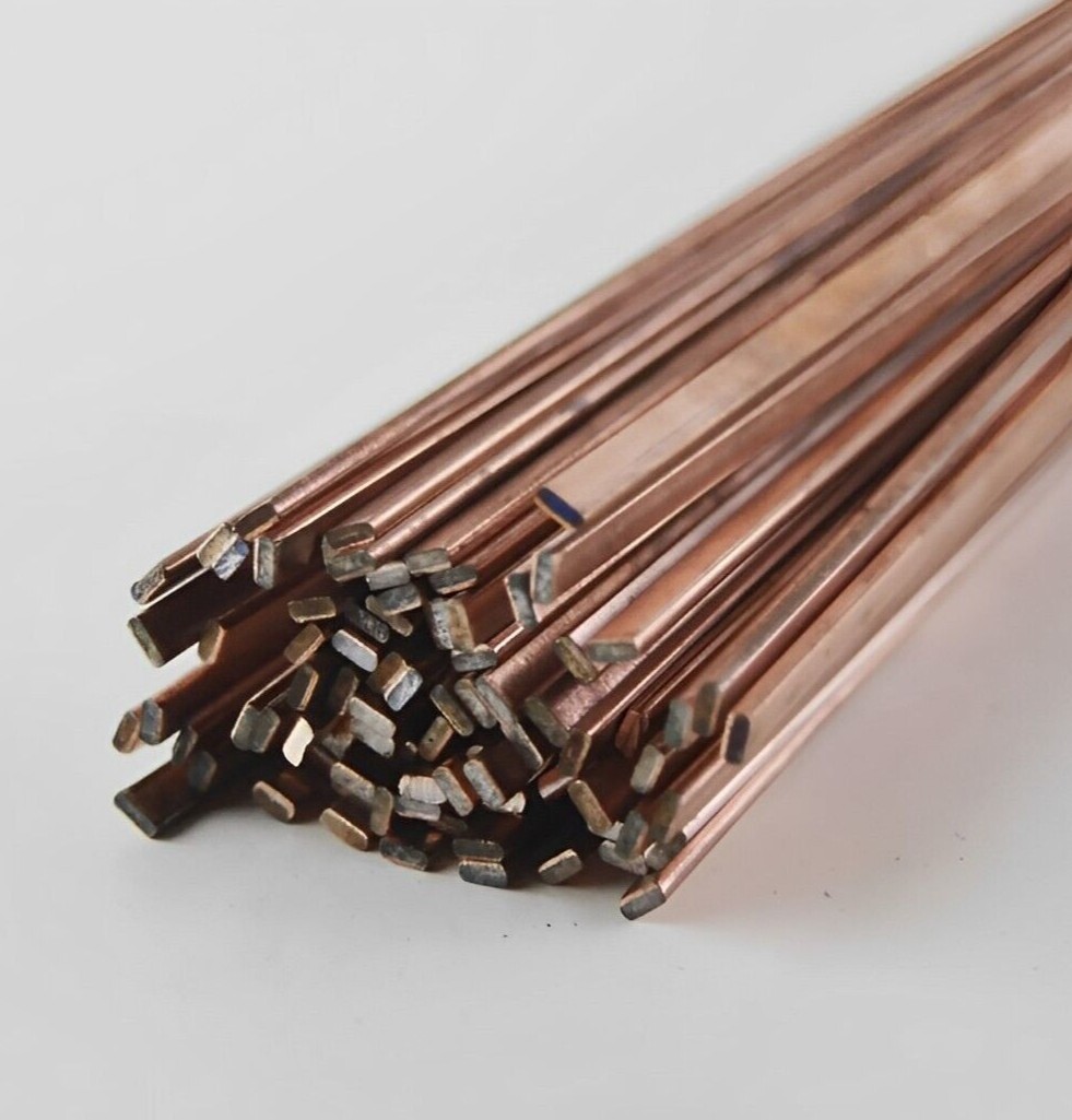 0% Silver Copper Brazing Alloy Rods (3 sticks)