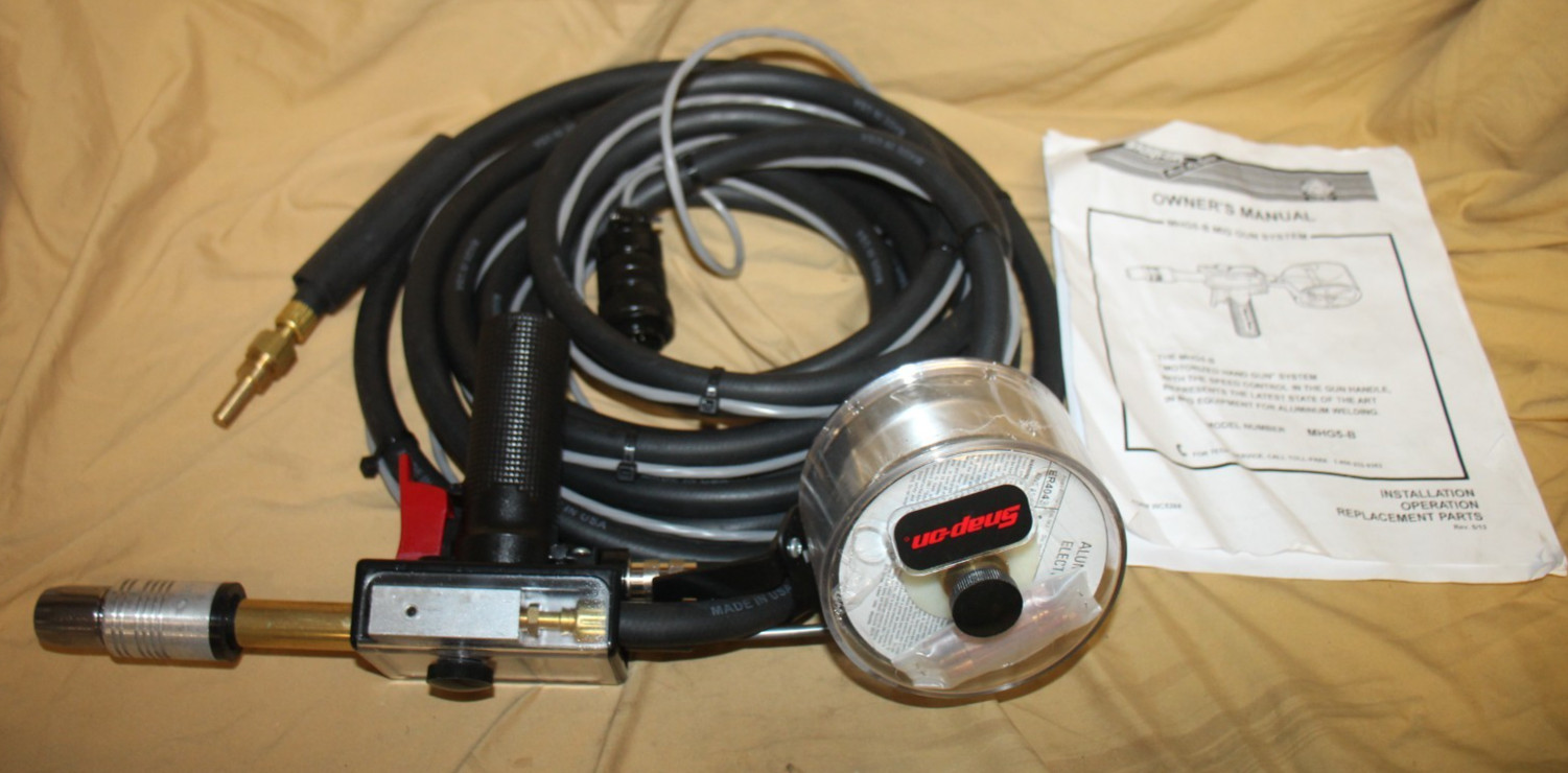 Snap-on MHG5-B Aluminum Mig Welding Spool Gun for MM140SL MM250SL Mig/Tig Welder