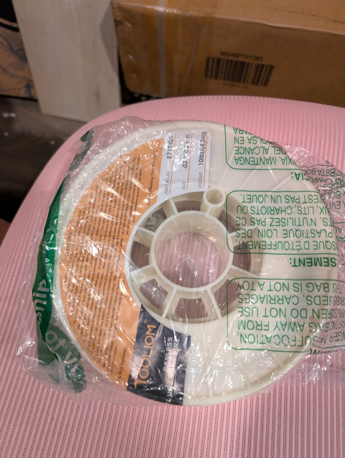 E71T-GS .030″ Diameter 10-Pound Spool Flux Core Self-shielded Mig Welding Wir…