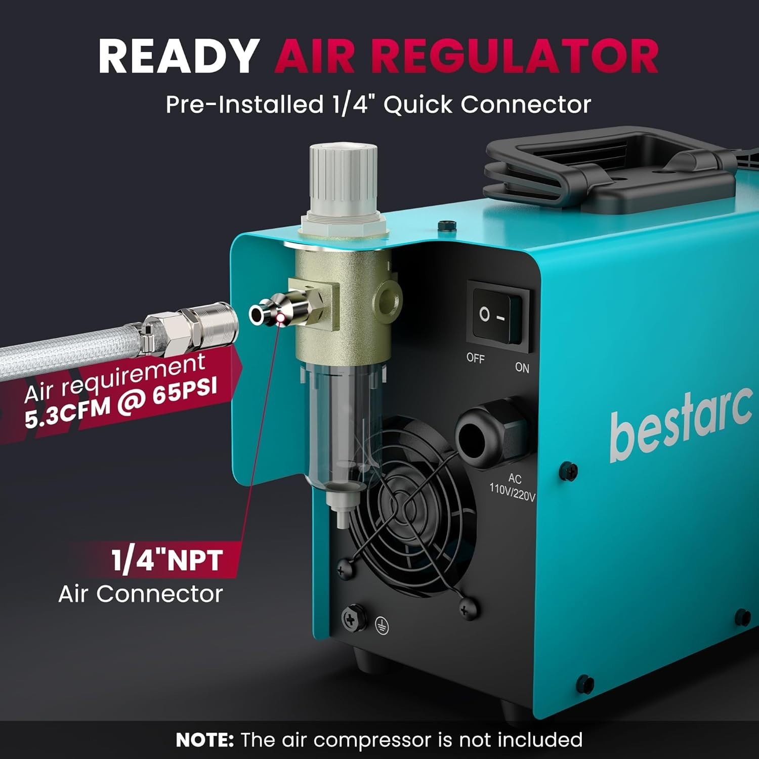 Brand New 50A Plasma Cutter Cyan
