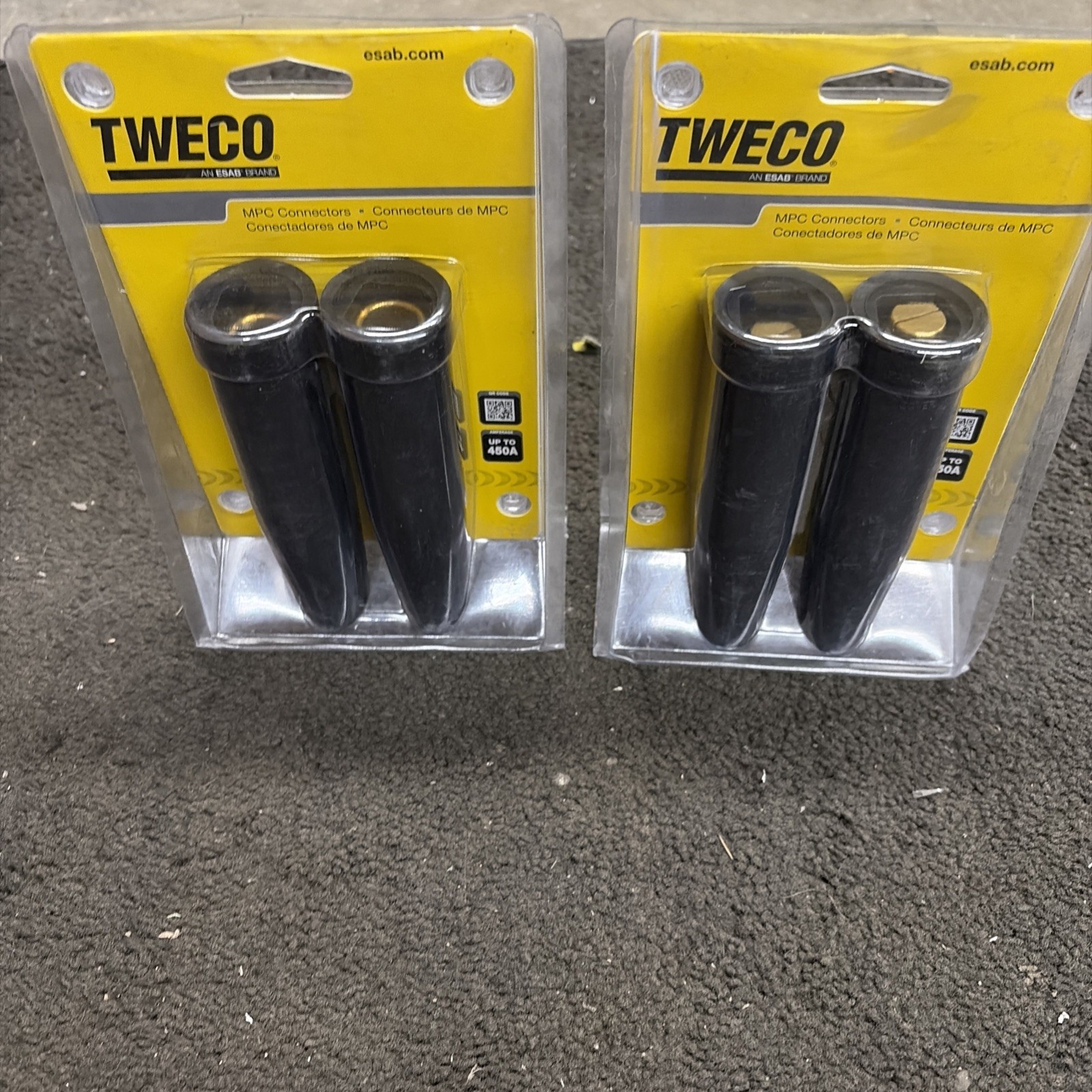 Tweco 2-MPC-2 9425-1220 (4 Total ) Female And Male 9425-1210 MPC Connectors New