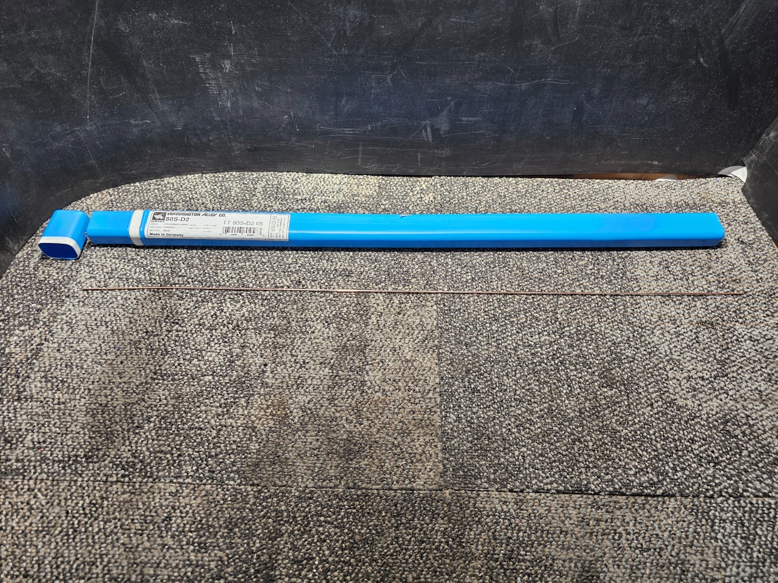 Washington Alloy 80S-D2 TT 80S-D2 05 Wire 3/32 in x 36″ Low Alloy Welding Wire
