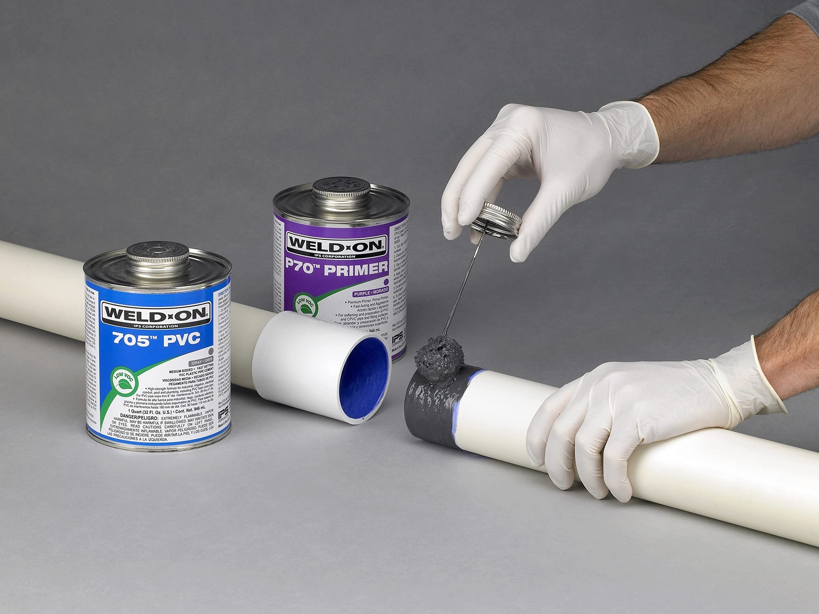 Weld-On 10094 705 Industrial Grade PVC Medium-Bodied High Strength Solvent Ce…