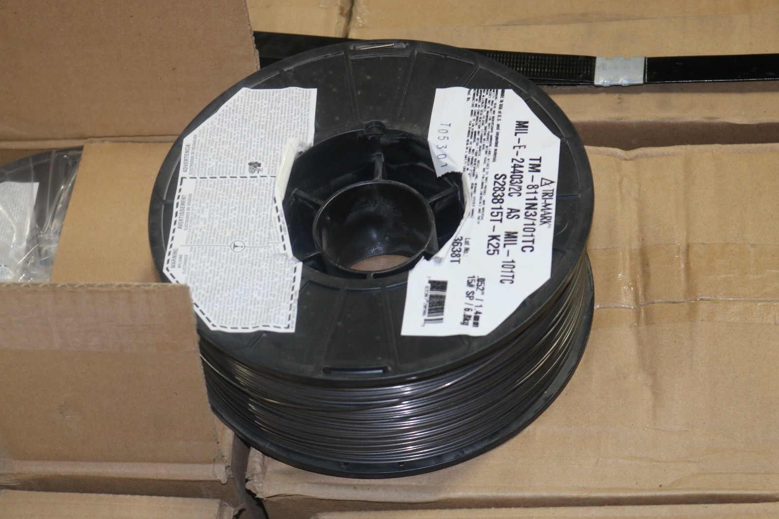 TRI-MARK TM-811N3/101TC .052″ 6.8KG WELDING WIRE MIL-E-24403/2C 50 rolls