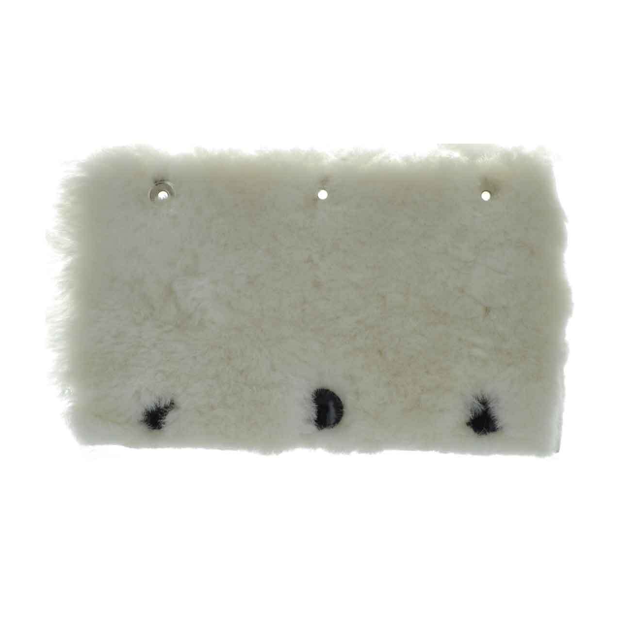 Tillman 560 6.75H X 4.25″W Sheepskin Headgear Pad with Snap Closure