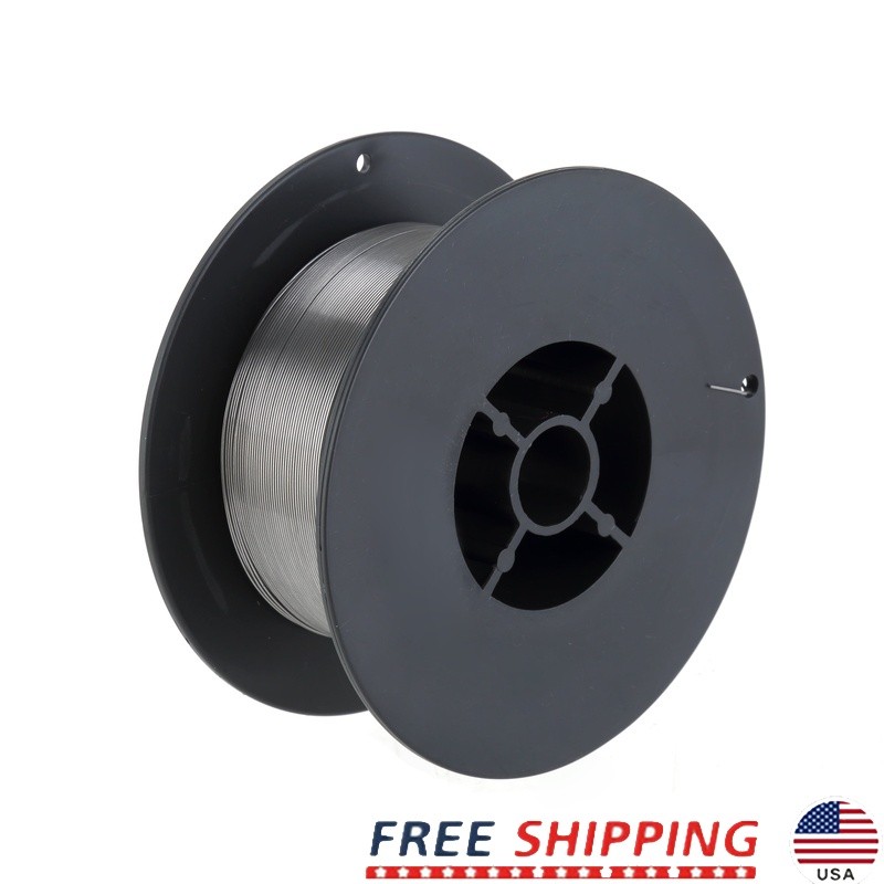 Gasless Flux Core Welding Wire 0.023″ 1lb Carbon Steel Mig Low Spatter New