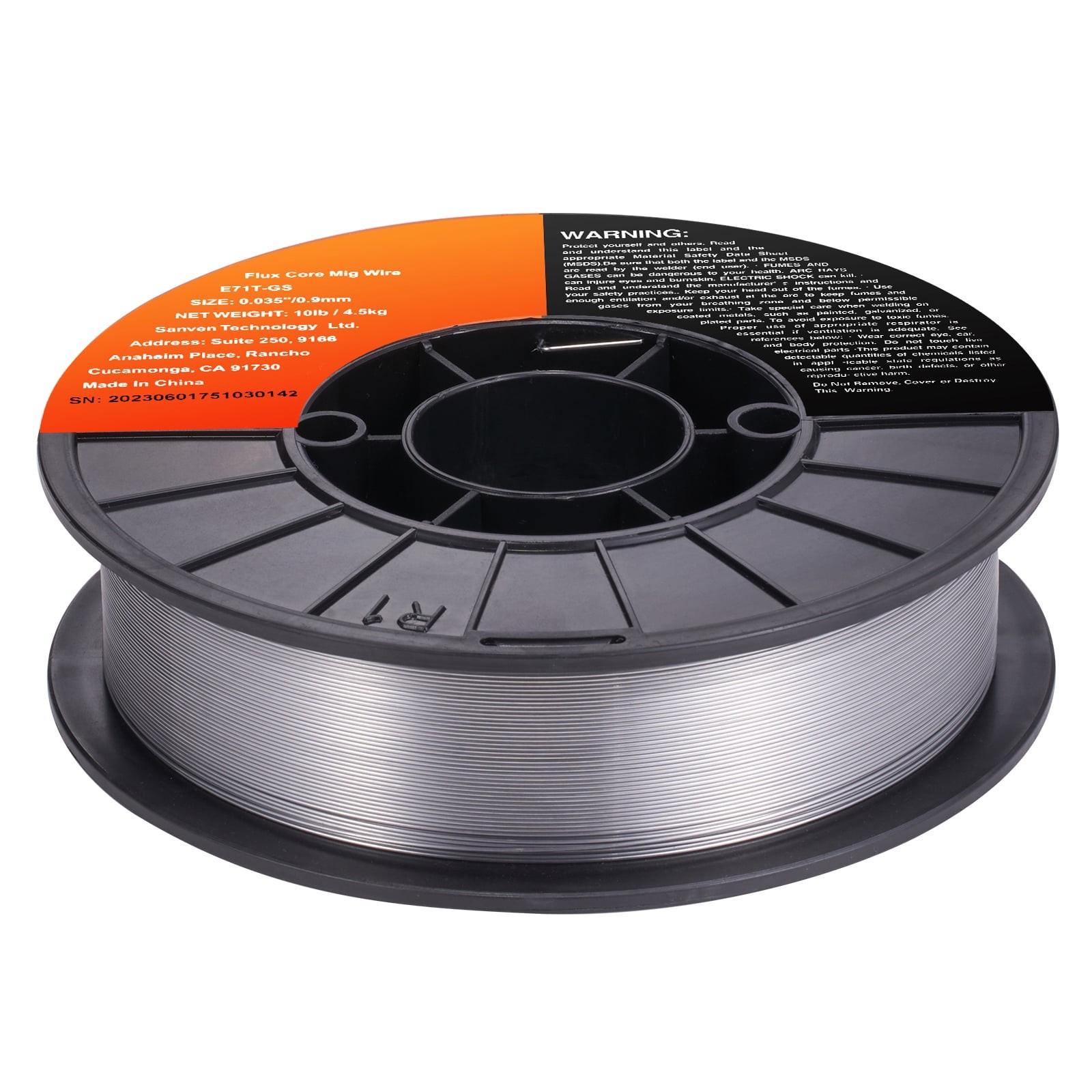 Gasless Mild Steel MIG Welding Wire with Low Splatter for All Position Arc