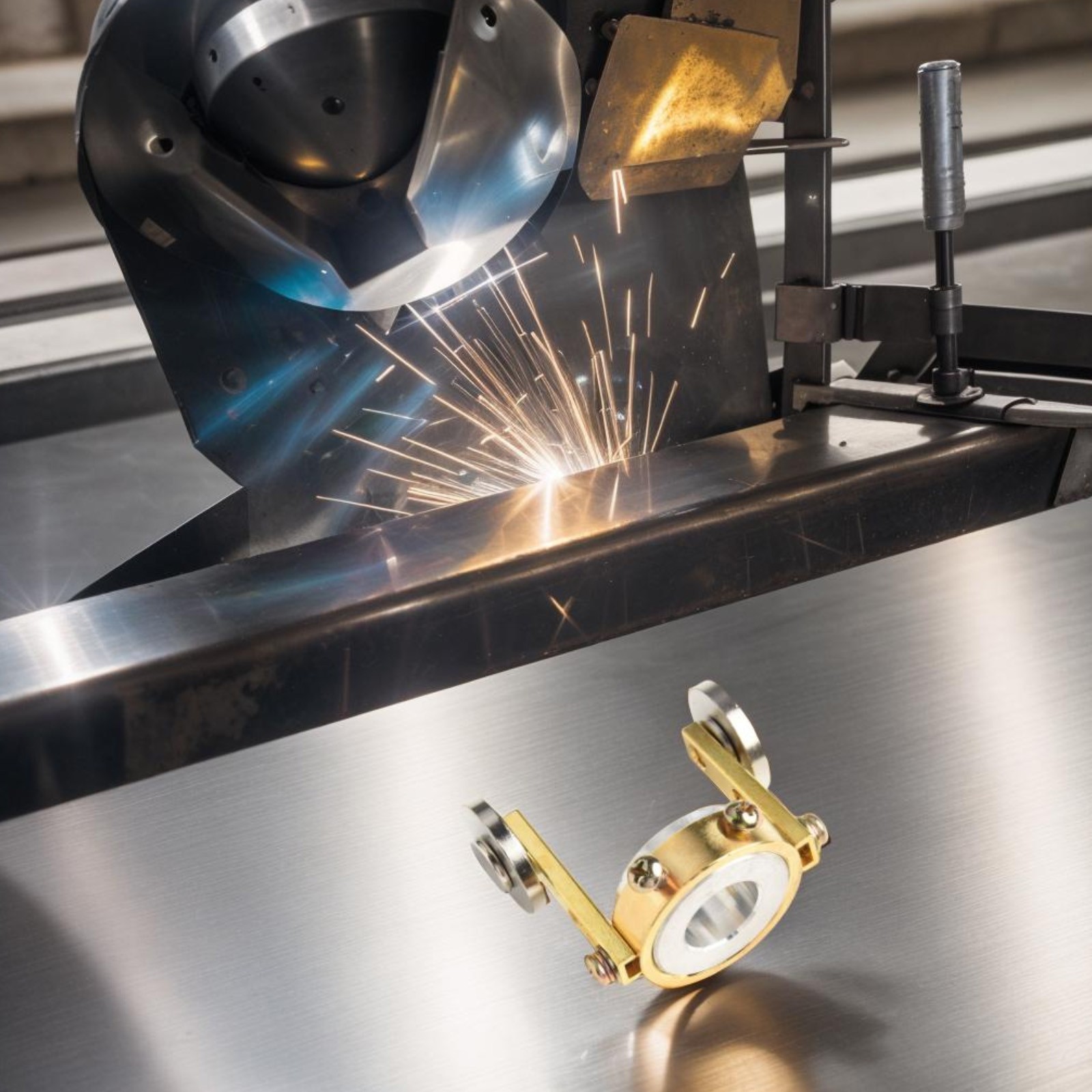 Welding Torch Guide Roller for Multiple Applications High Steel Material
