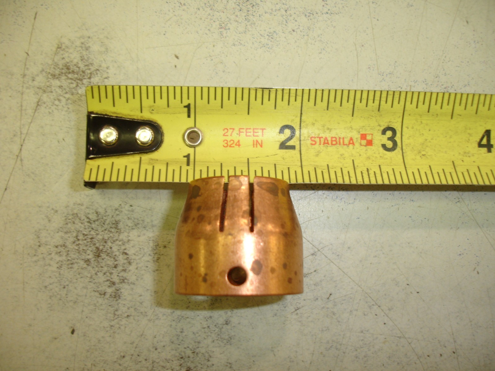 Nelson Stud Welding Medium Copper Ferrule Grip 501-001-011 5/8″ .785 Neck OEM