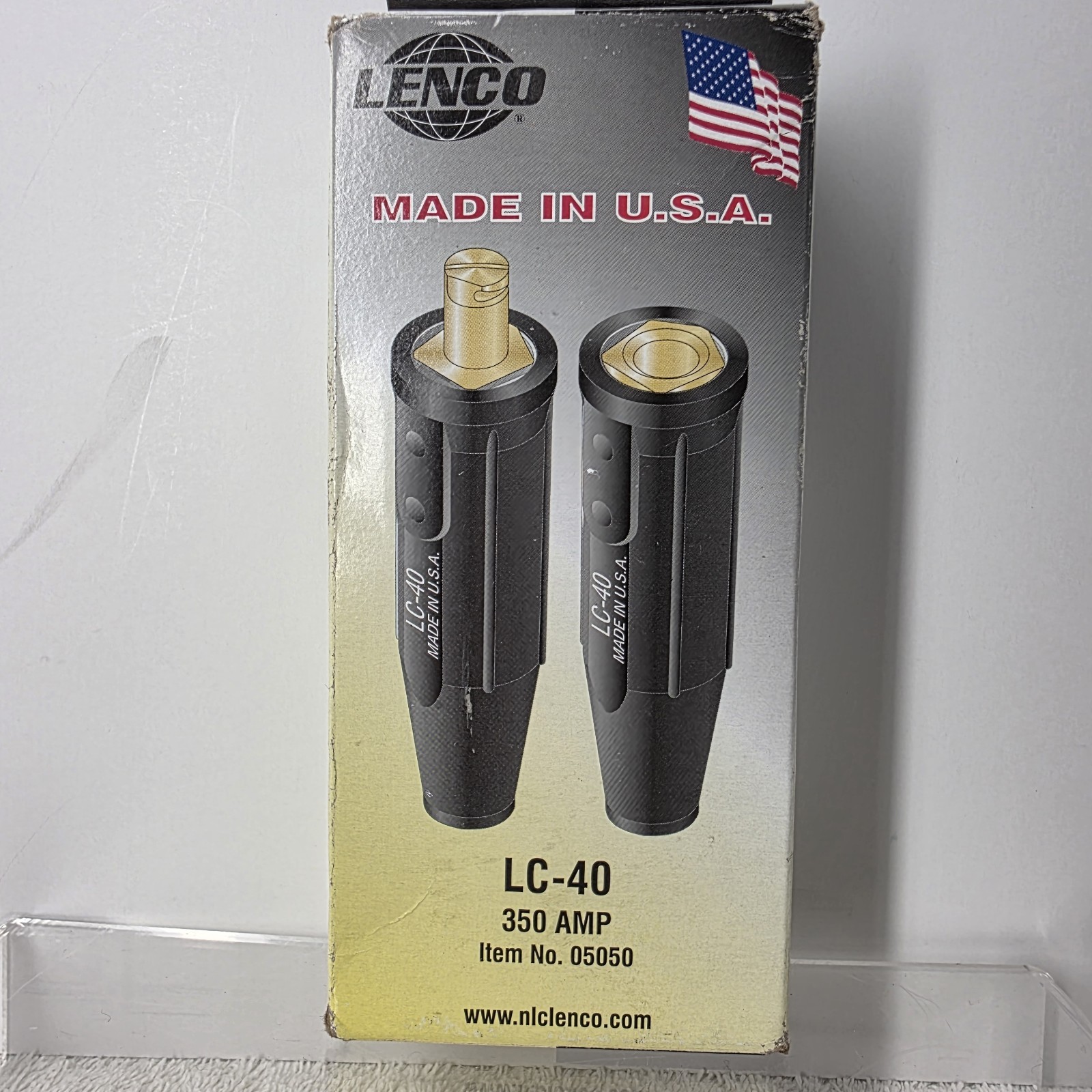 Lenco 05050 LC40 Welding Cable Connector Set Male Female Durable USA Made