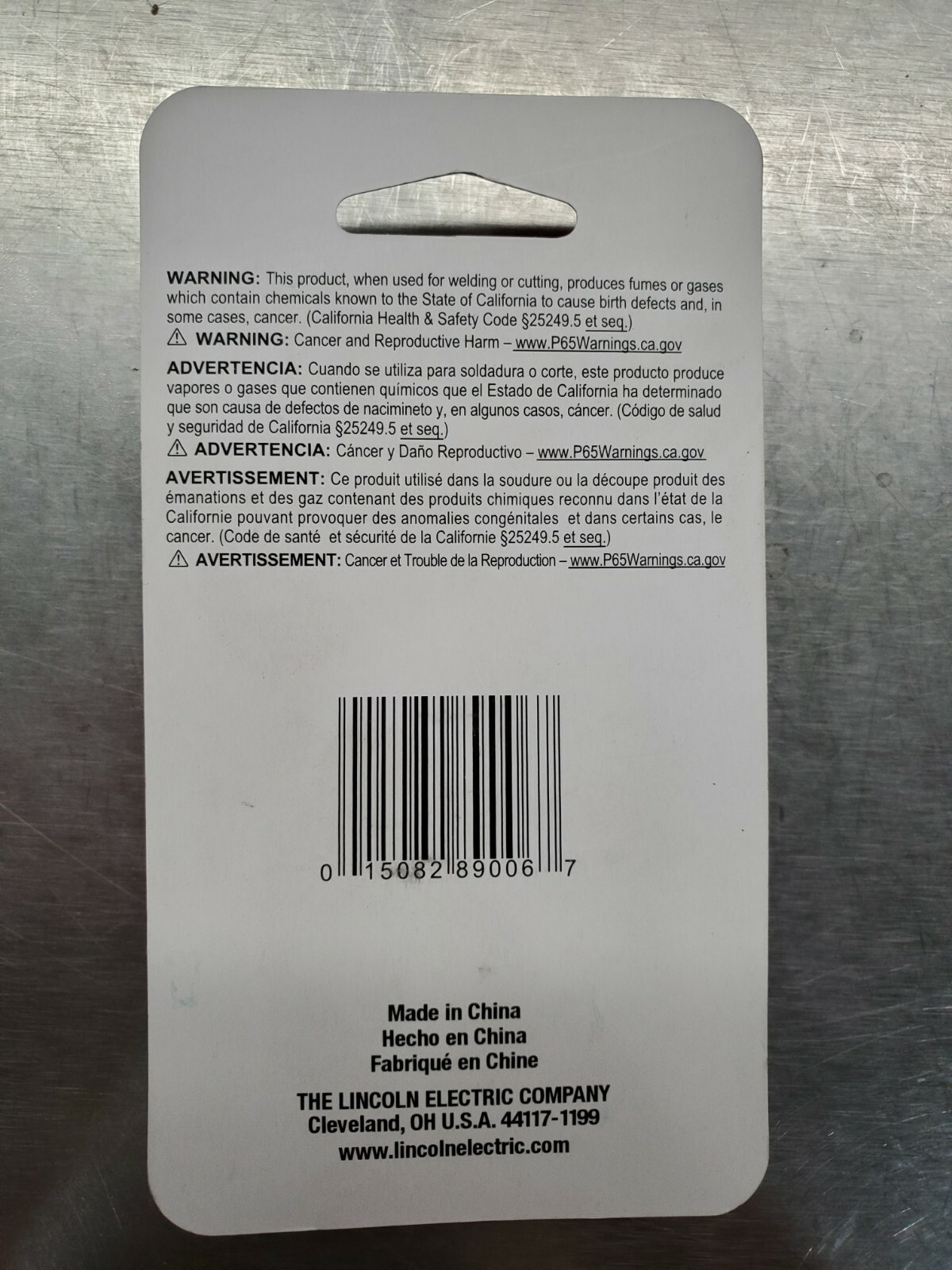 Lincoln Electric KP2744-035T Contact Tips 0.035″ (0.9mm), 250-350A, 10PK