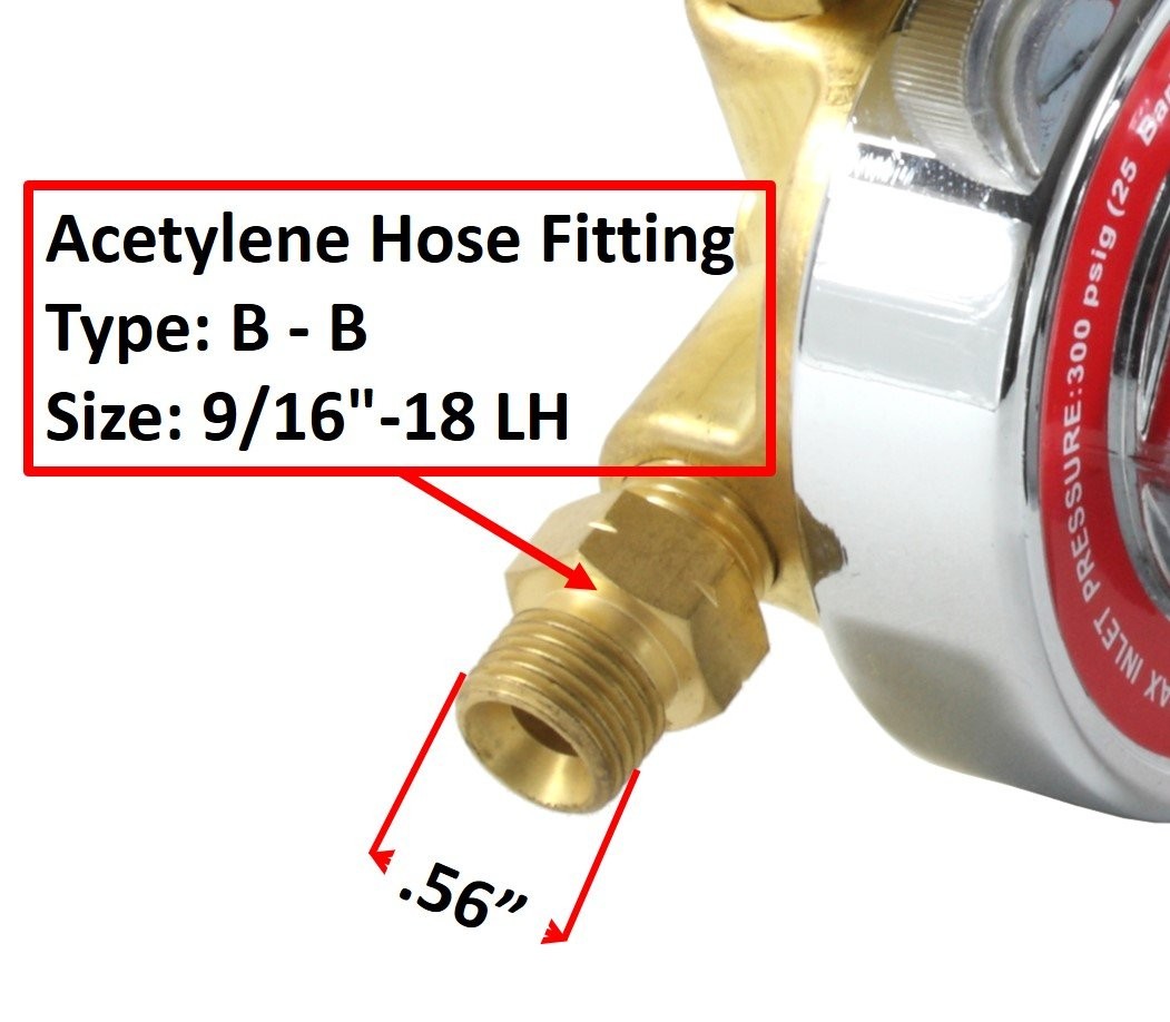 SÜA – Oxygen and Acetylene Regulators Combo – 25HX Series
